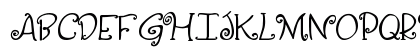 Yippy Alt Regular Uppercase Preview