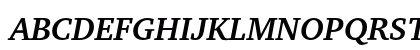 CharterITC Bold Italic Uppercase Preview