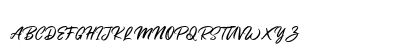 Butter Swany Free Personal Use Regular Uppercase Preview