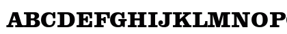 Clarendon T Regular Uppercase Preview