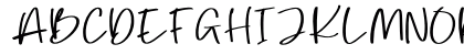 Queen Kyra Personal Use Regular Uppercase Preview