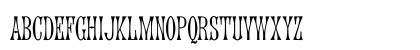 ArchedGothicCondSG TT Regular Uppercase Preview