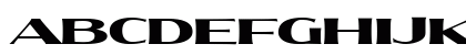 Molly Serif XE PERSONAL Black Uppercase Preview