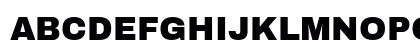 Archivo Black Regular Uppercase Preview