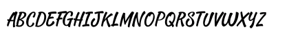 Sixty Nine - Demo Regular Uppercase Preview