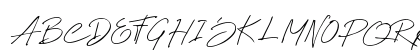 Wish Good Orin Regular Uppercase Preview