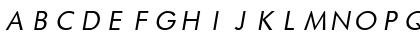 Futurist Fixed-width Italic Font