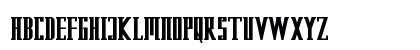 Kempton Demo Serif Regular Uppercase Preview