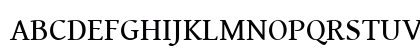 Gentium Book Basic Regular Uppercase Preview