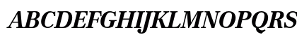 Cremona Bold Italic Uppercase Preview