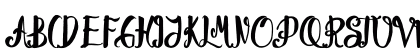 Alissya Regular Uppercase Preview