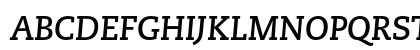 PMN Caecilia 76 Bold Italic SC Preview