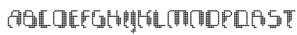 Chemo DotStroke Uppercase Preview