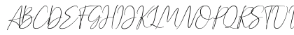 Bettrish Italic Regular Uppercase Preview