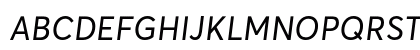 Averta Regular Italic Preview