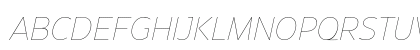 Eastman Grotesque Trial Thin Italic Preview