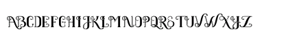Black Clover Display Regular Uppercase Preview
