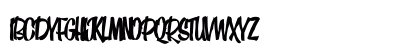 LHF Speedstyle II Extra Bold Regular Uppercase Preview