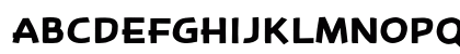 Banksia Regular Uppercase Preview