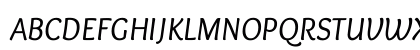 Overlock Italic Uppercase Preview