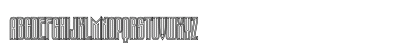TauernECTT Regular Uppercase Preview