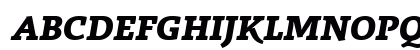 Radcliffe Display ExtraBold Italic Preview