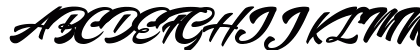 Altavista Regular Uppercase Preview