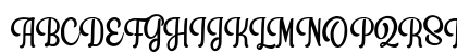 Sweet Lullaby Regular Uppercase Preview