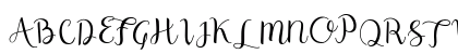 Shefilla Regular Uppercase Preview