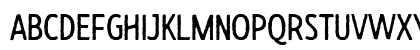 Burma Rough Regular 2 Uppercase Preview