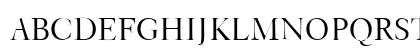 EldoradoDisplay Regular Uppercase Preview