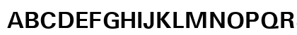Unv Bold Uppercase Preview