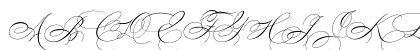 Peaches Regular Uppercase Preview