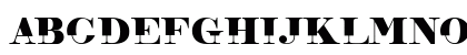 Viyola Regular Uppercase Preview