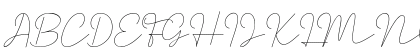 Satrinah Demo Regular Uppercase Preview