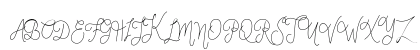 Eufora Regular Uppercase Preview