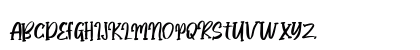 Happy Bright Regular Uppercase Preview