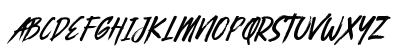 Busther Regular Uppercase Preview