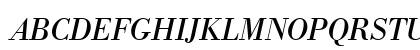 BodoniAntTRegItaRo1 Regular Uppercase Preview