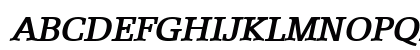 EggoWide BoldItalic Uppercase Preview