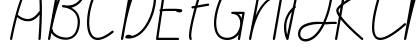Brighton Regular Uppercase Preview