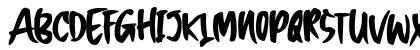 Hiroshima Regular Uppercase Preview