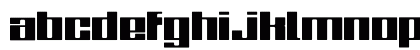 Zone Regular Uppercase Preview