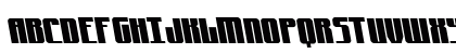 Xeno-Seeker Semi-Leftalic Regular Uppercase Preview