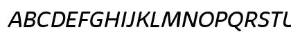 Kabrio Soft Book Italic Preview