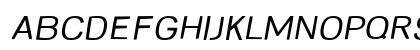 BabyMinePlump Italic Uppercase Preview
