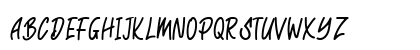 Water Seven Regular Uppercase Preview