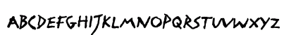 LettresEclatees SemiBold Preview