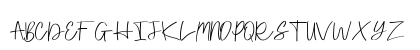 Tulisan Regular Uppercase Preview