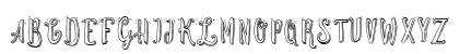 Cute Script Regular Uppercase Preview